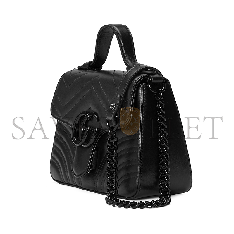 GUCCI GG MARMONT SMALL TOP HANDLE BAG 702563 (21*15.5*8cm) GUCCI GG MARMONT SMALL TOP HANDLE BAG 702563 (21*15.5*8cm)